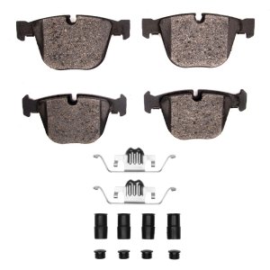 BMW X5 Brake Pads - Rear - R1 Concepts - R1 Optimum OE - `07-`19